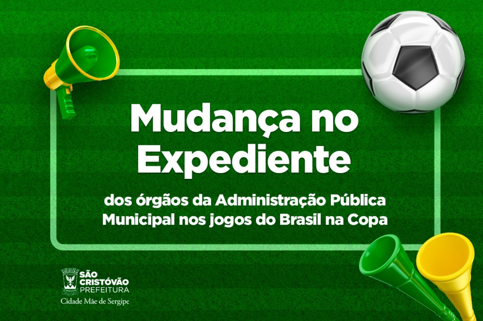 Prefeitura terá horários especiais em dias de jogos do Brasil na Copa do  Mundo