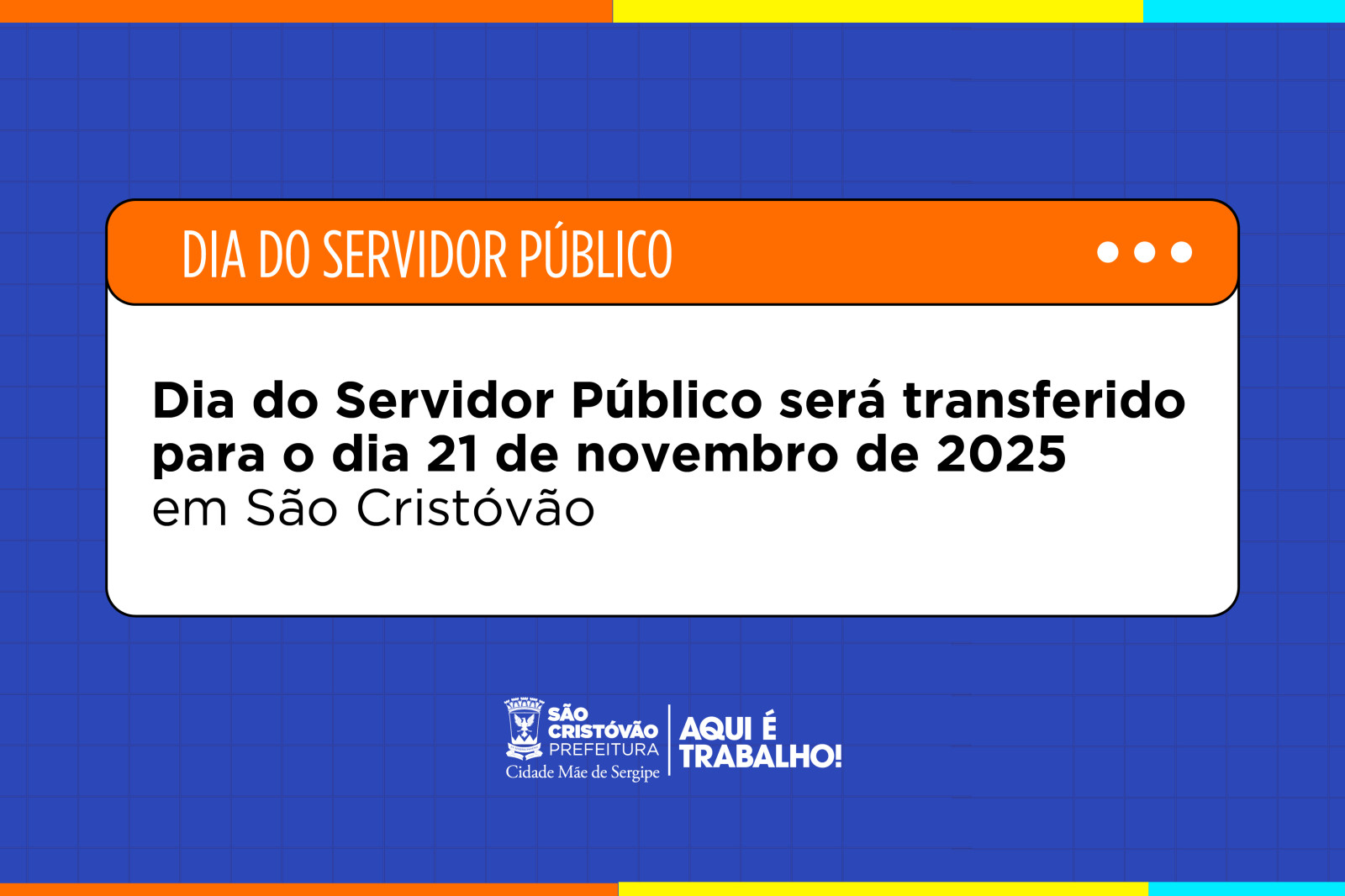 Notícia São Cristóvão